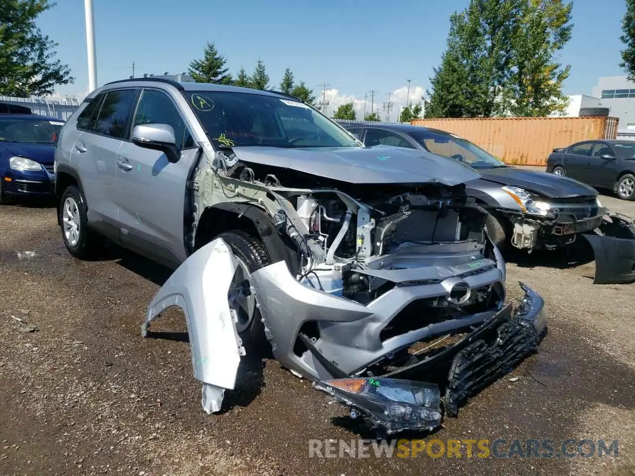1 fotografías del automóvil dañado 2T3Z1RFV9MC169187 TOYOTA RAV4 2021