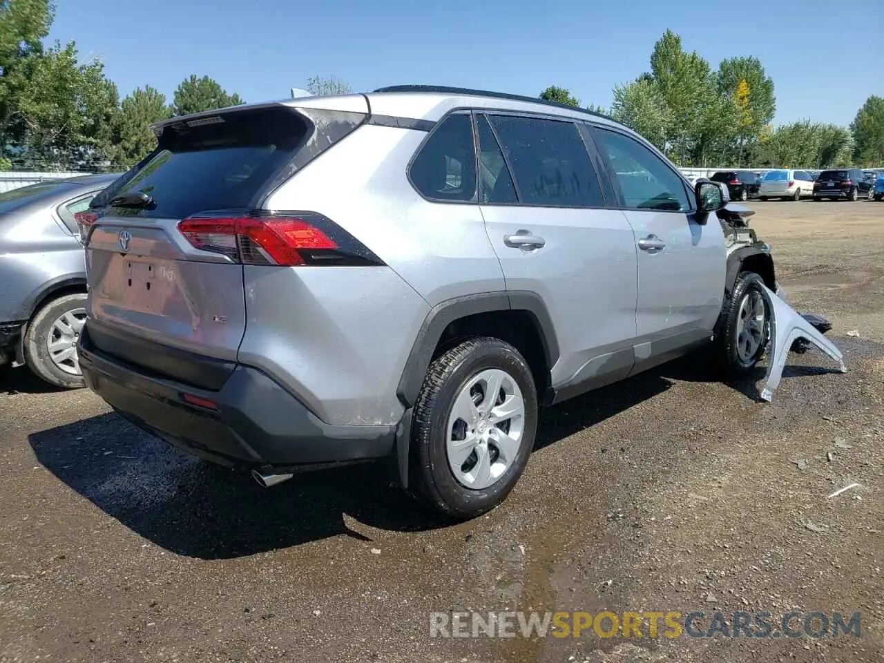 4 fotografías del automóvil dañado 2T3Z1RFV9MC169187 TOYOTA RAV4 2021