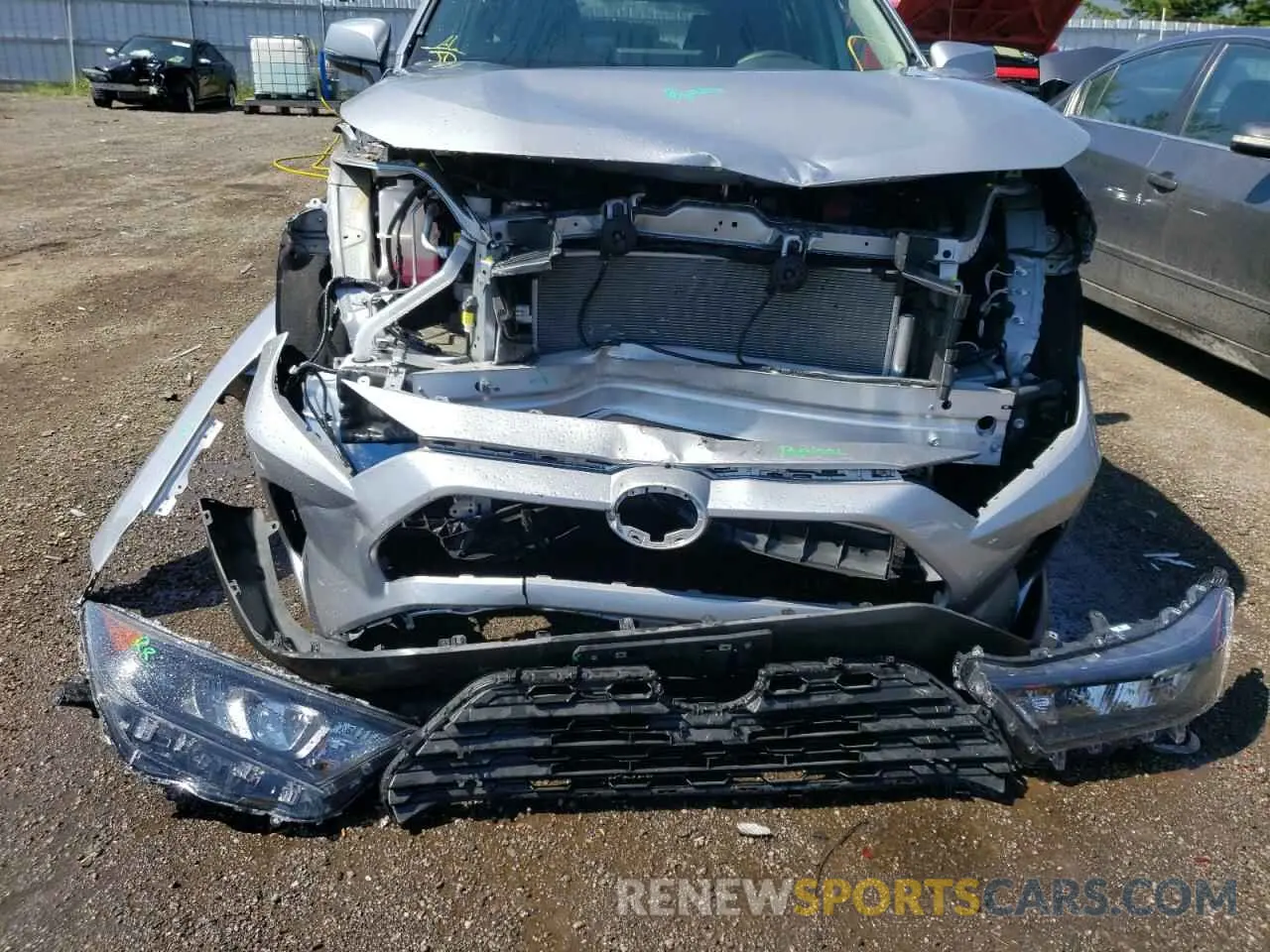 9 fotografías del automóvil dañado 2T3Z1RFV9MC169187 TOYOTA RAV4 2021