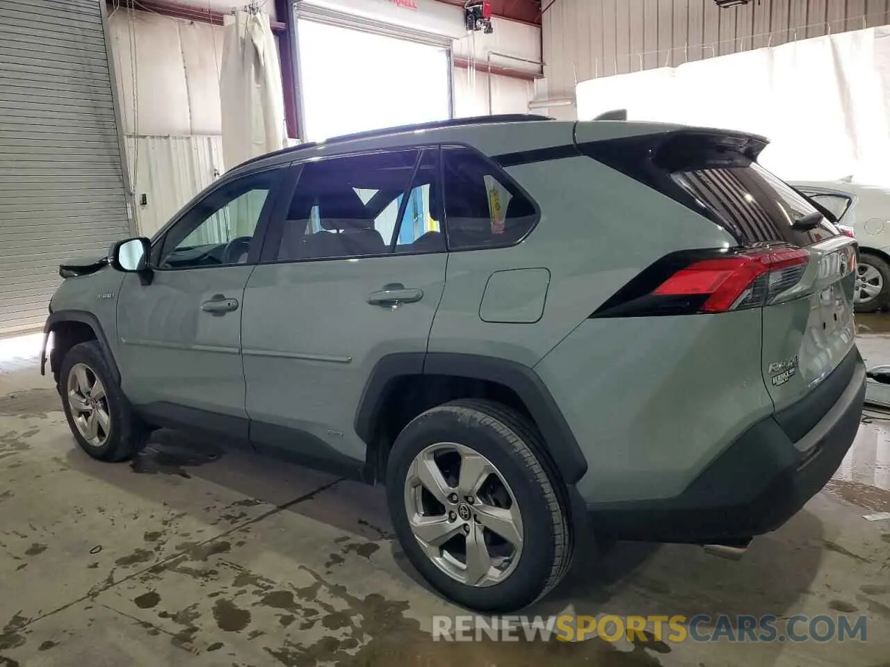 2 fotografías del automóvil dañado 4T3B6RFV1MU034741 TOYOTA RAV4 2021