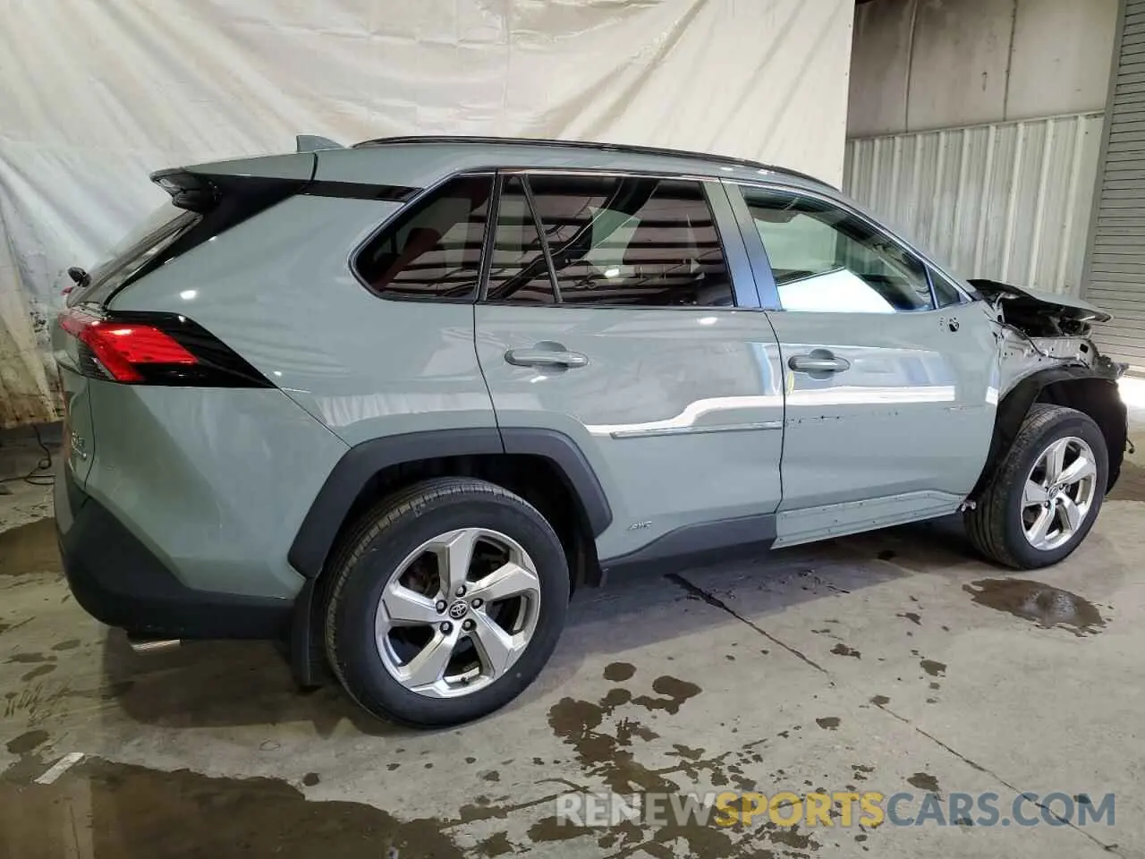 3 fotografías del automóvil dañado 4T3B6RFV1MU034741 TOYOTA RAV4 2021