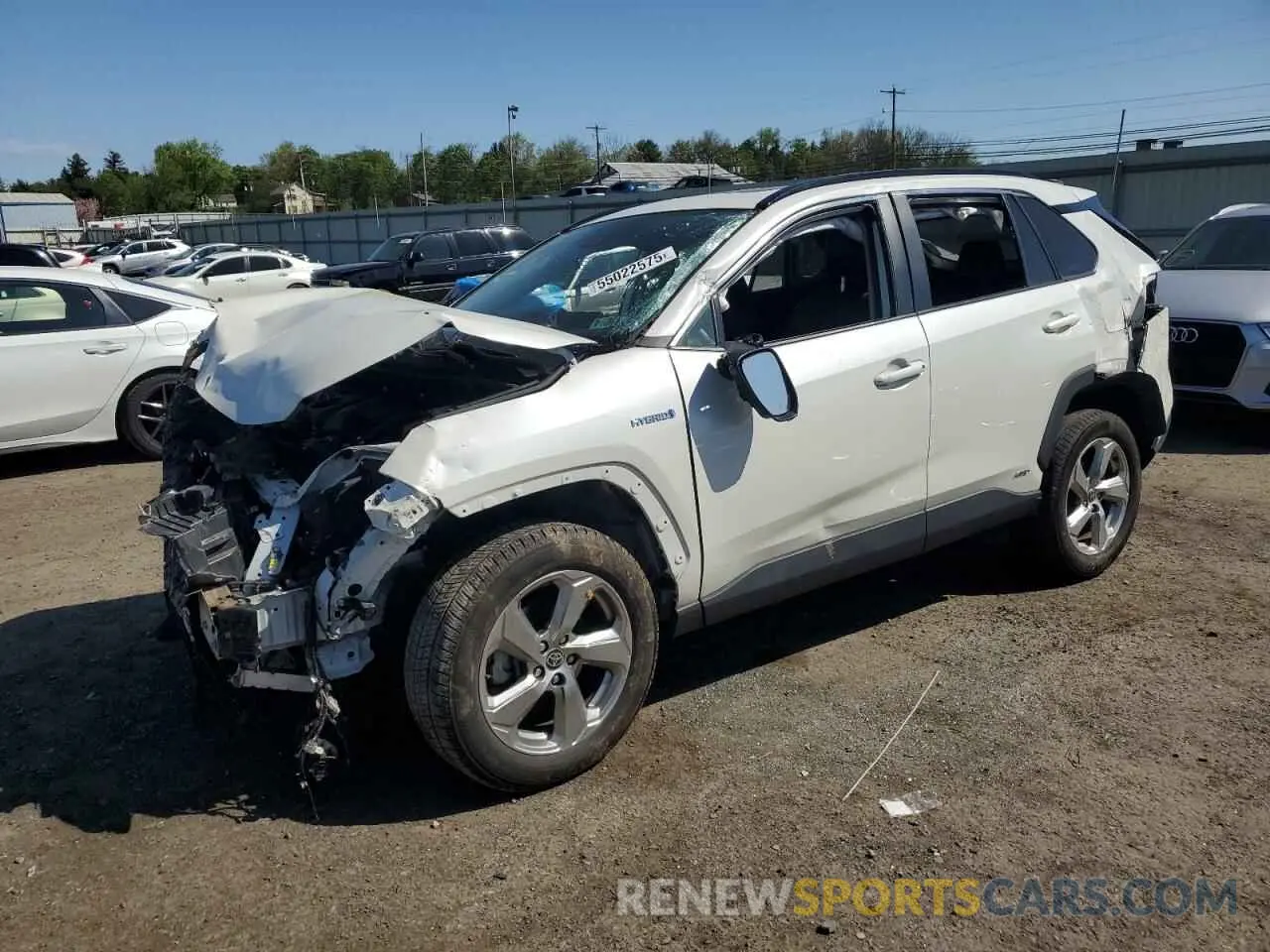 1 fotografías del automóvil dañado 4T3B6RFV1MU041771 TOYOTA RAV4 2021