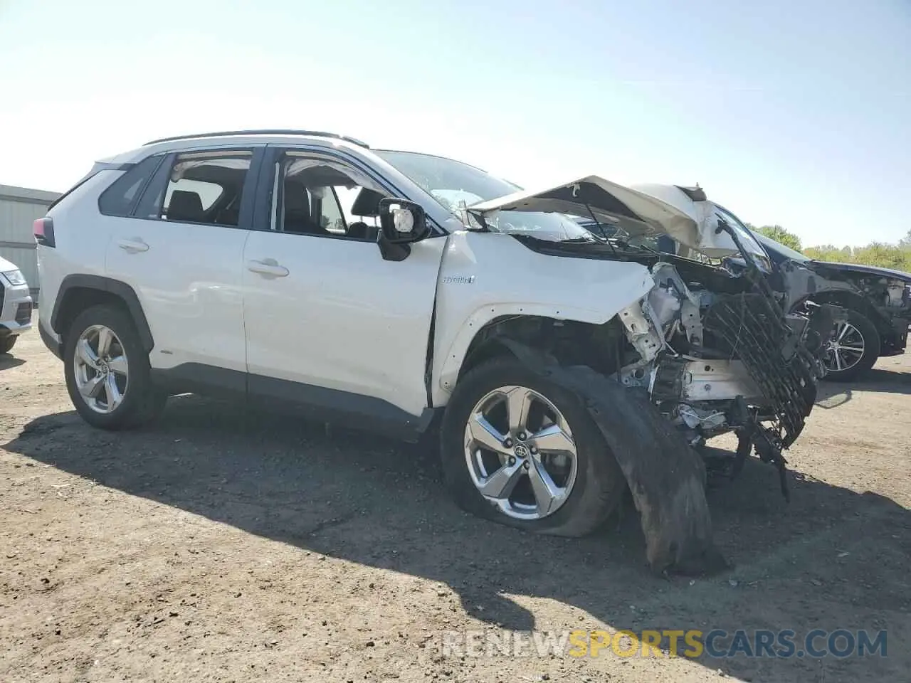 4 fotografías del automóvil dañado 4T3B6RFV1MU041771 TOYOTA RAV4 2021