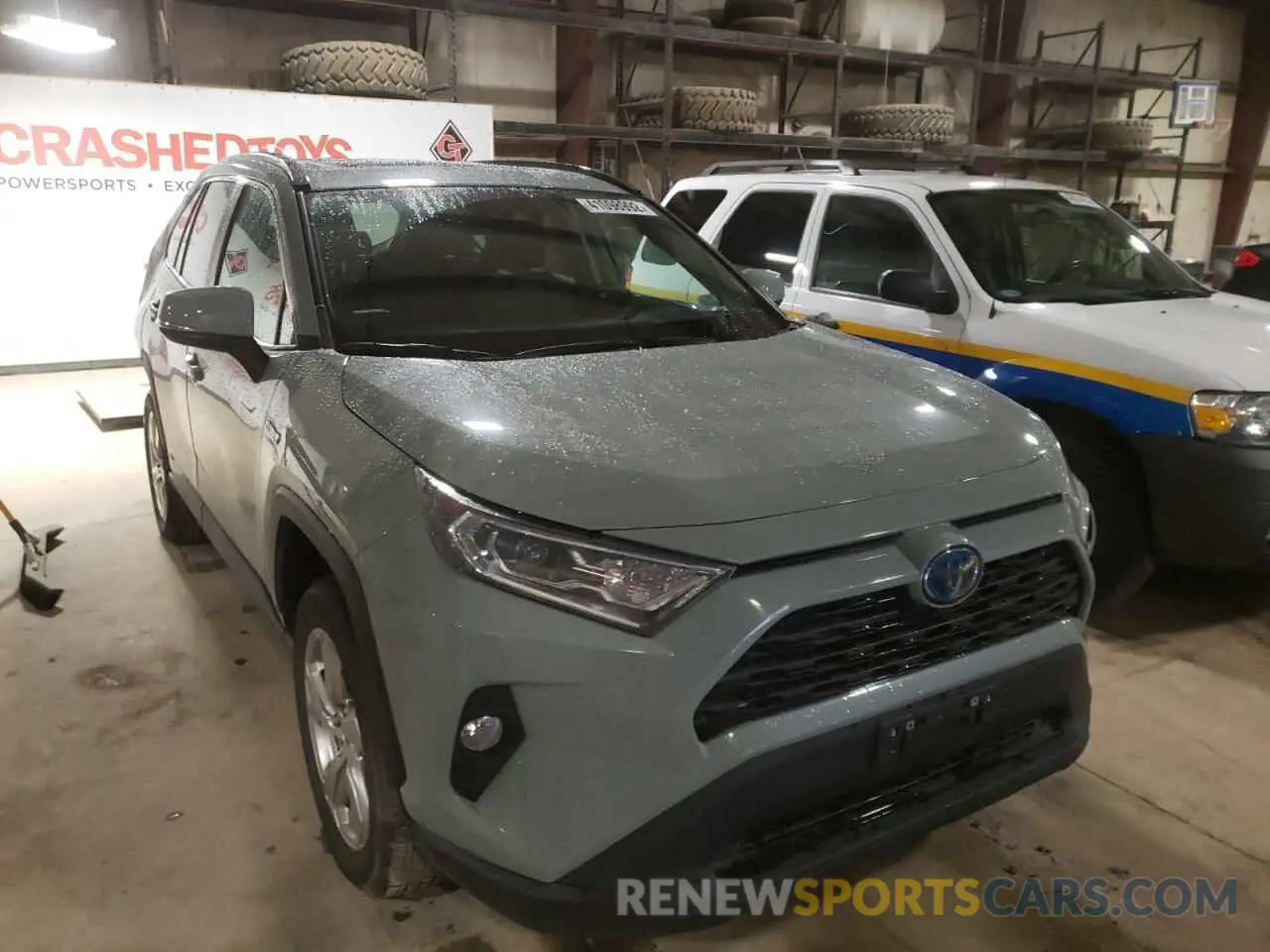 1 fotografías del automóvil dañado 4T3B6RFV3MU041786 TOYOTA RAV4 2021