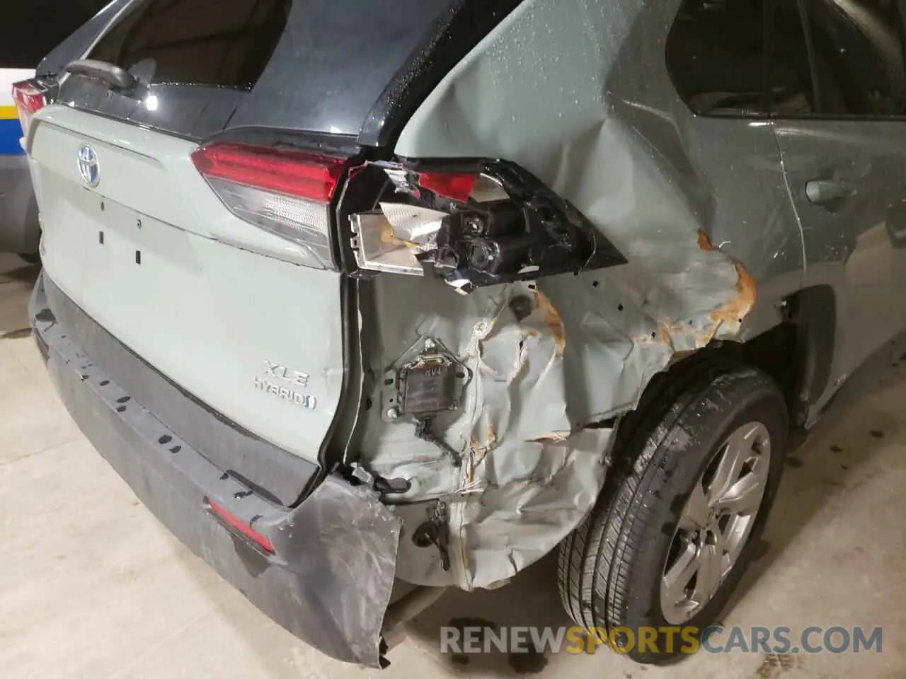 9 fotografías del automóvil dañado 4T3B6RFV3MU041786 TOYOTA RAV4 2021
