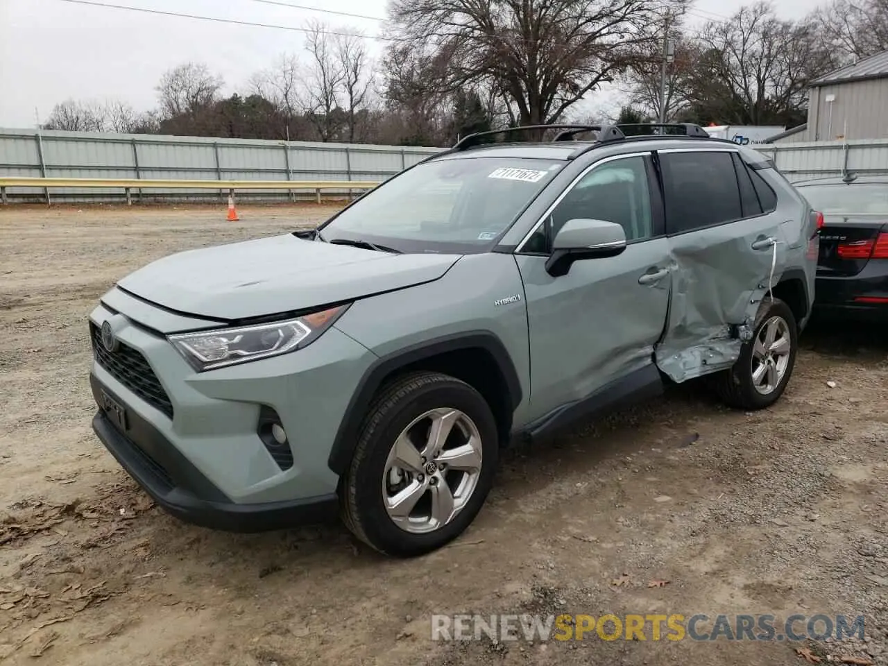 1 fotografías del automóvil dañado 4T3B6RFV3MU041805 TOYOTA RAV4 2021