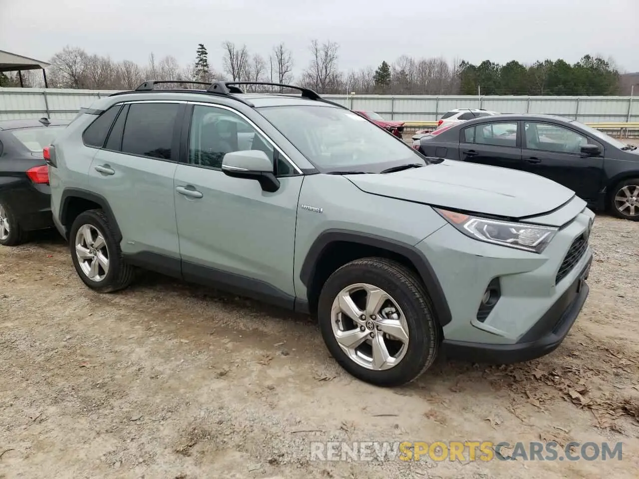 4 fotografías del automóvil dañado 4T3B6RFV3MU041805 TOYOTA RAV4 2021