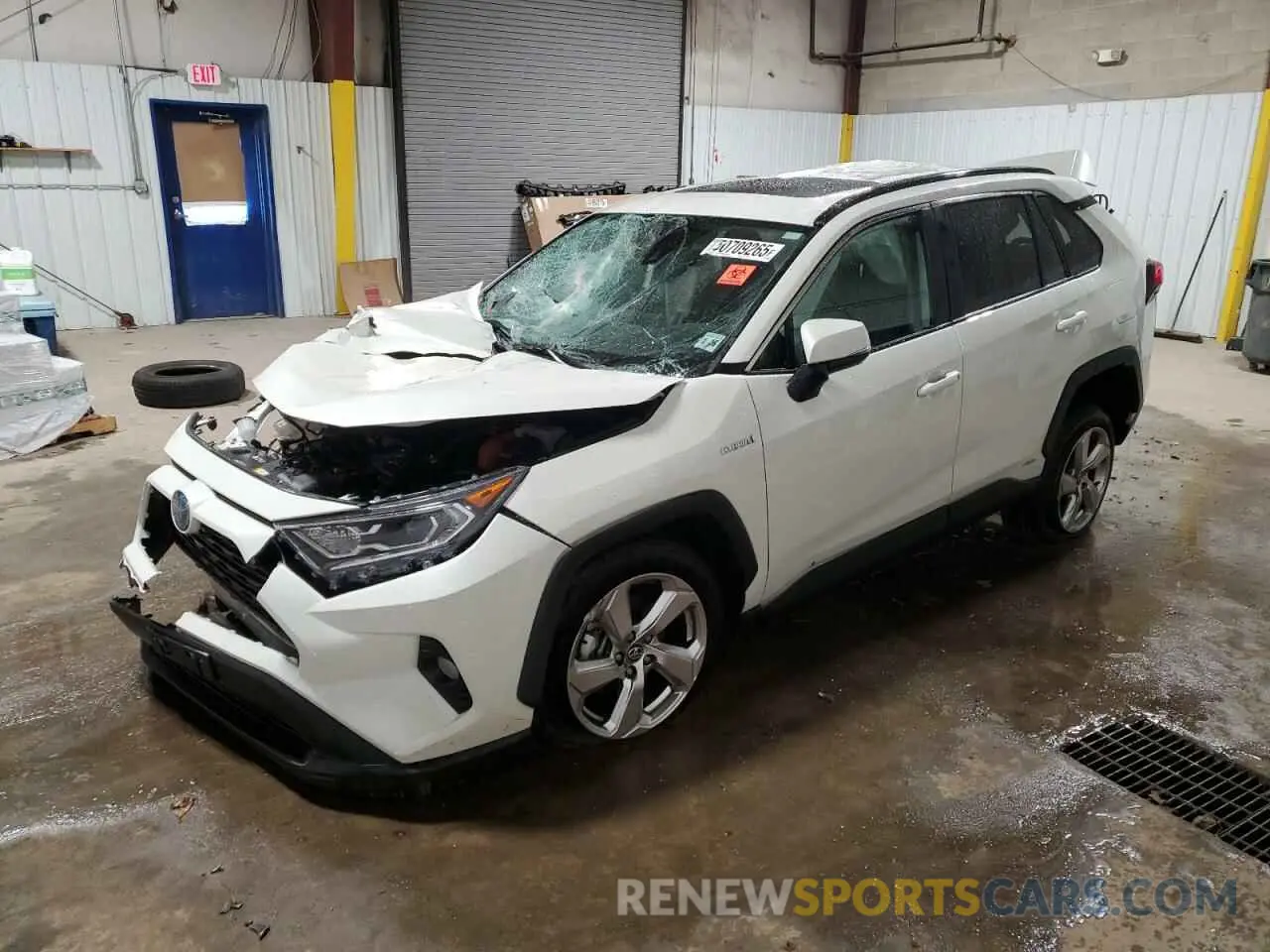 1 fotografías del automóvil dañado 4T3B6RFV4MU025662 TOYOTA RAV4 2021