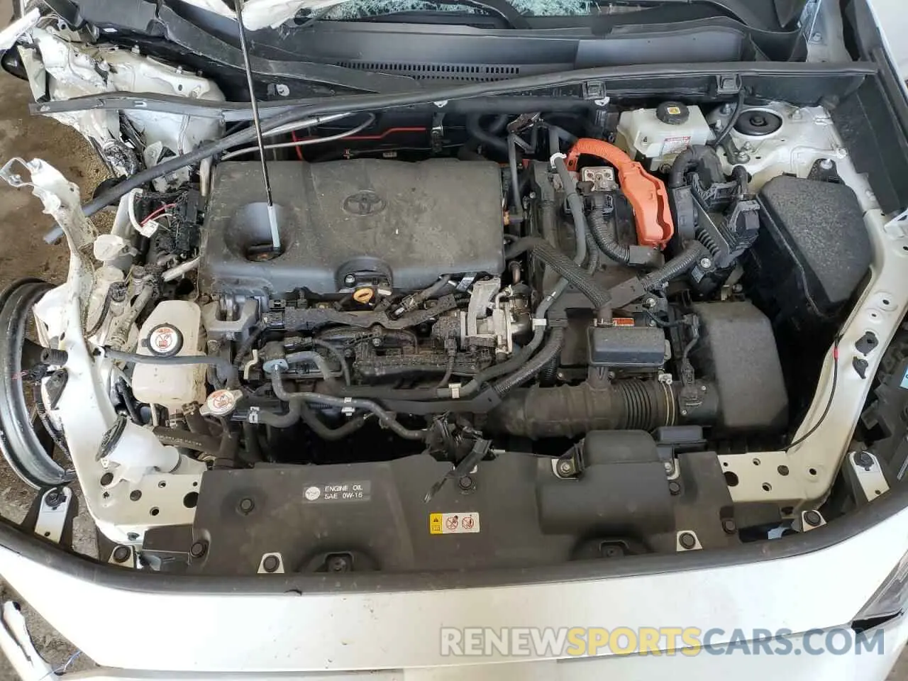 12 fotografías del automóvil dañado 4T3B6RFV4MU025662 TOYOTA RAV4 2021