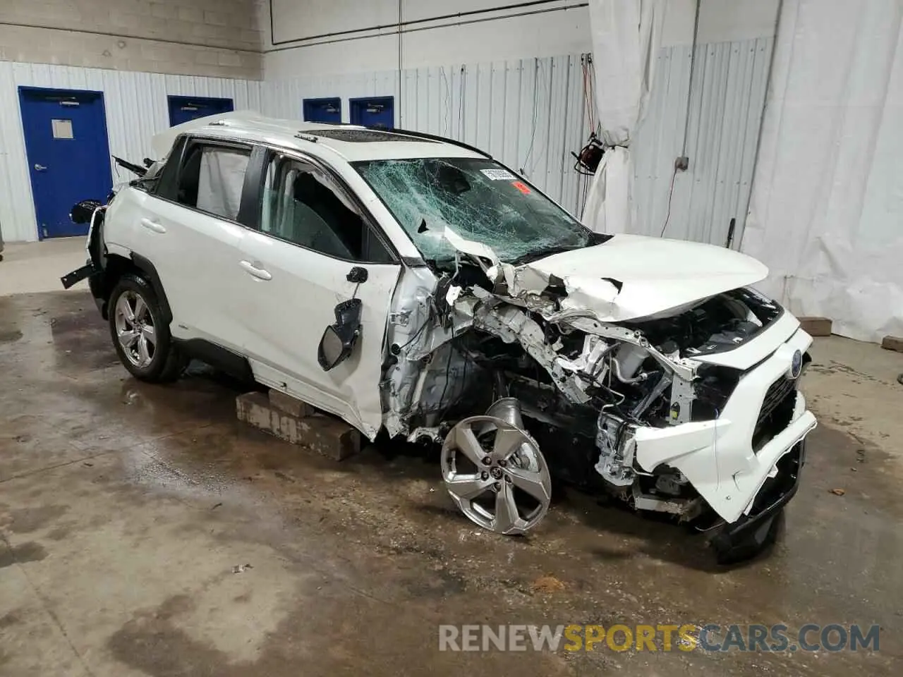 4 fotografías del automóvil dañado 4T3B6RFV4MU025662 TOYOTA RAV4 2021