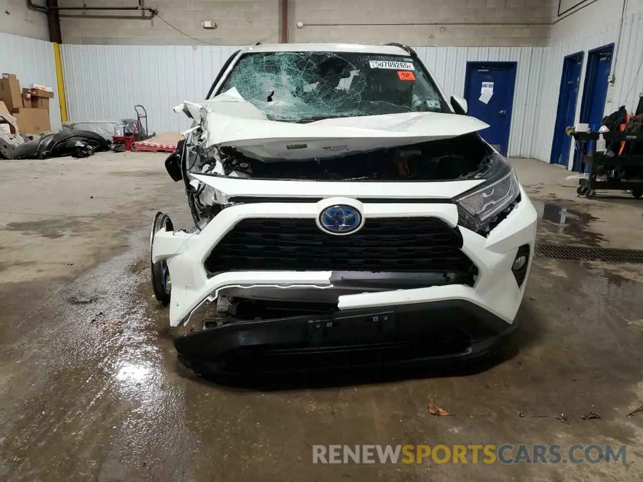 5 fotografías del automóvil dañado 4T3B6RFV4MU025662 TOYOTA RAV4 2021