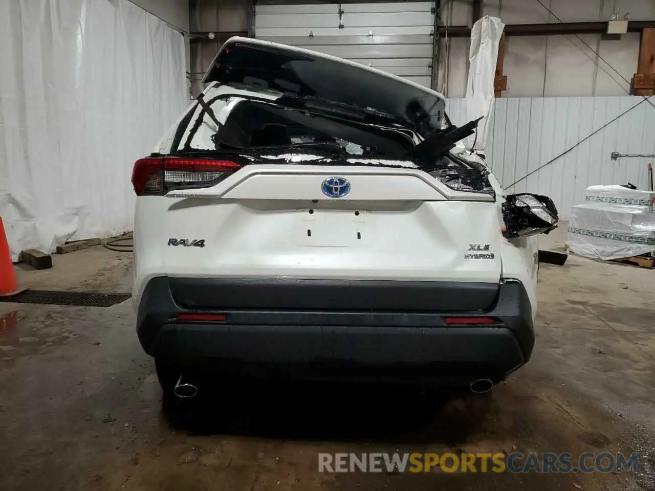 6 fotografías del automóvil dañado 4T3B6RFV4MU025662 TOYOTA RAV4 2021