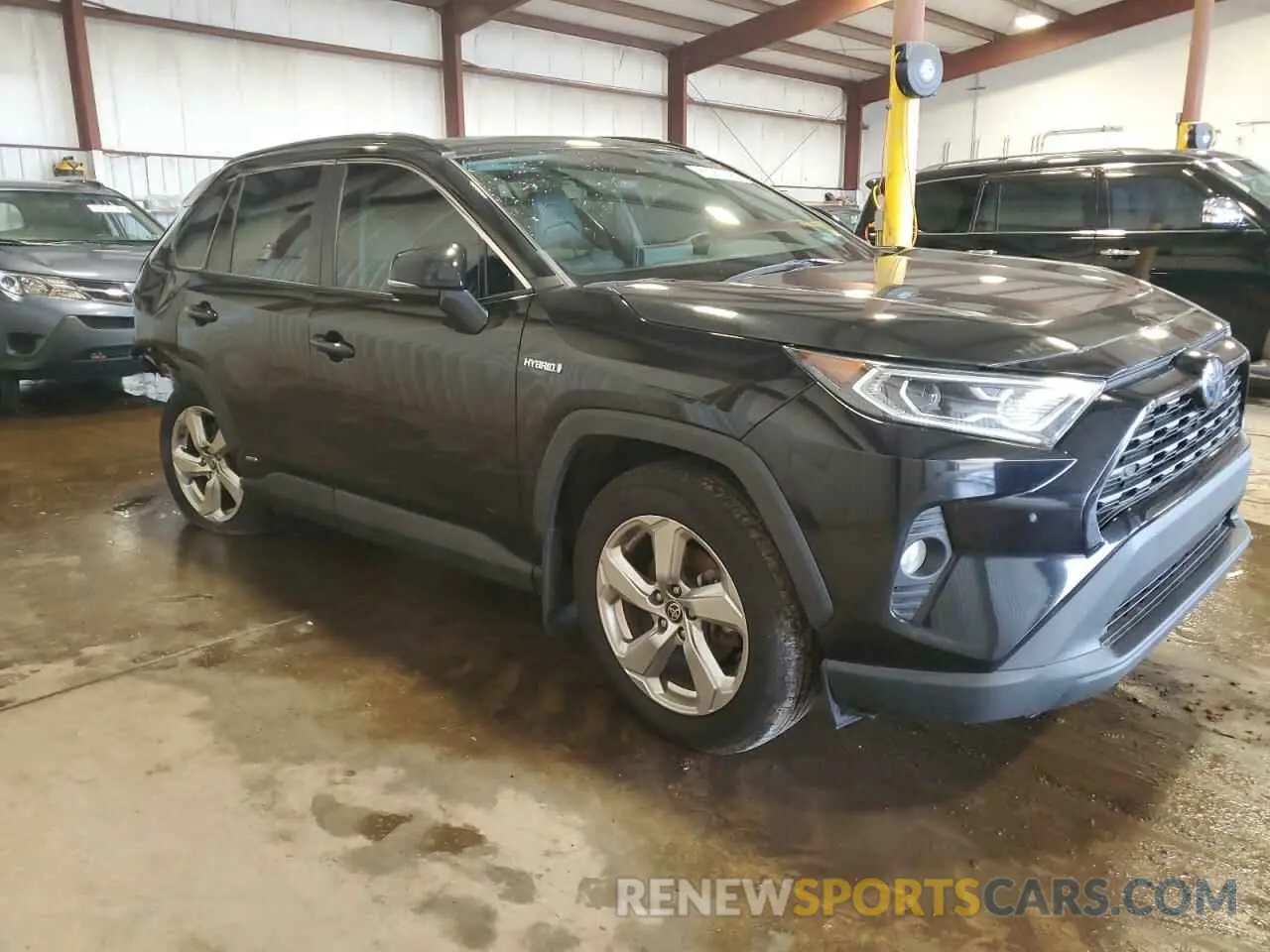 4 fotografías del automóvil dañado 4T3B6RFV4MU040291 TOYOTA RAV4 2021