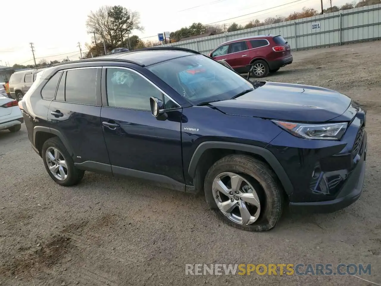 4 fotografías del automóvil dañado 4T3B6RFV5MU030644 TOYOTA RAV4 2021