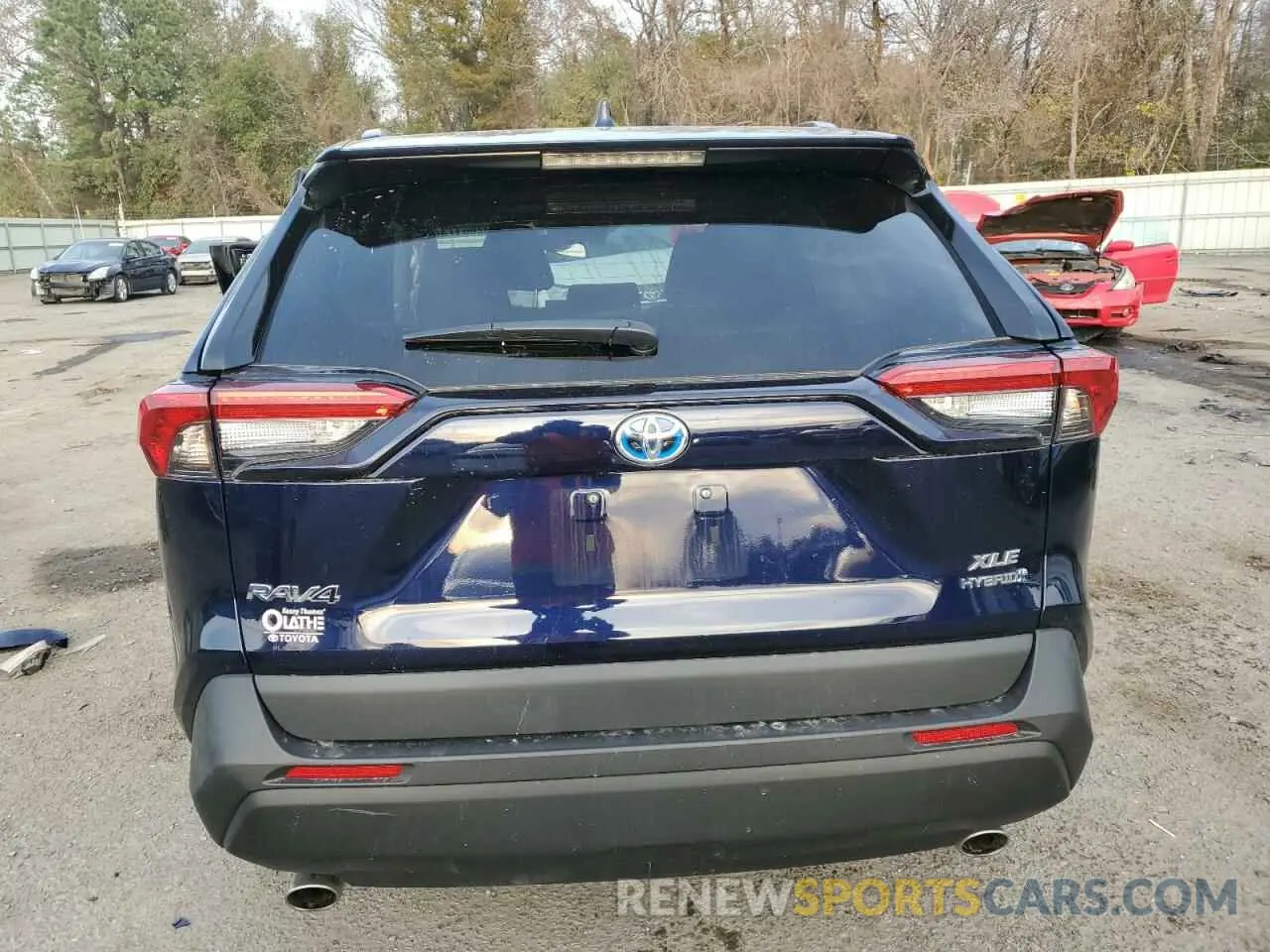 6 fotografías del automóvil dañado 4T3B6RFV5MU030644 TOYOTA RAV4 2021