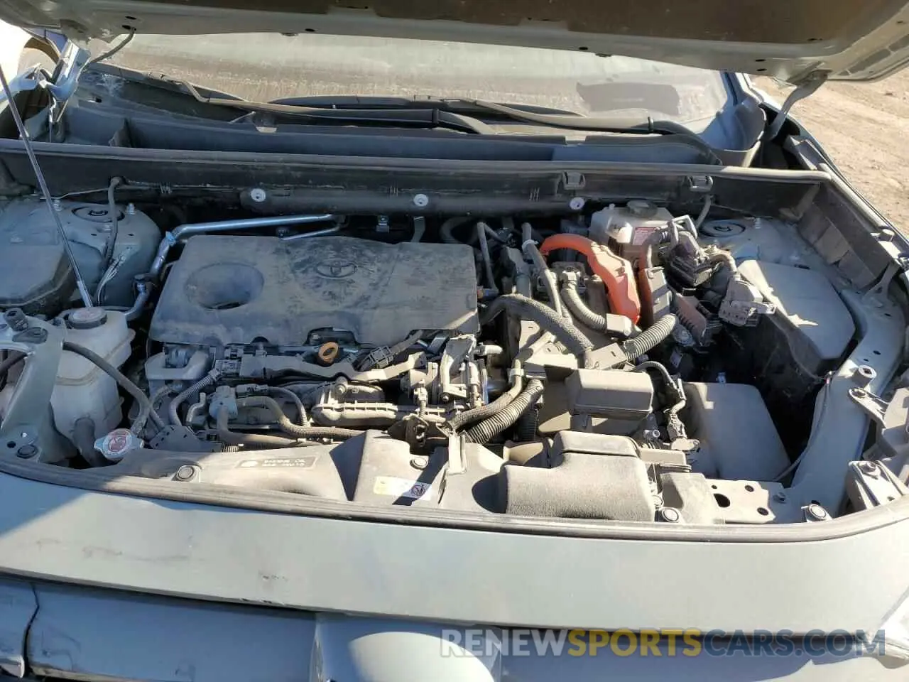 11 fotografías del automóvil dañado 4T3B6RFV6MU014338 TOYOTA RAV4 2021