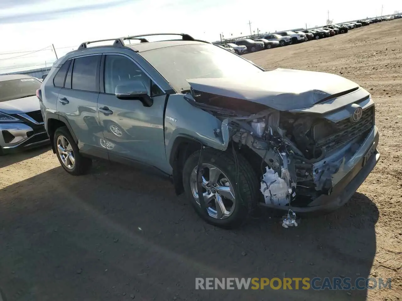 4 fotografías del automóvil dañado 4T3B6RFV6MU014338 TOYOTA RAV4 2021