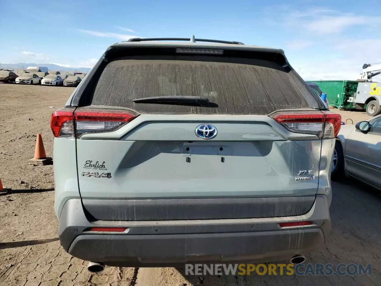 6 fotografías del automóvil dañado 4T3B6RFV6MU014338 TOYOTA RAV4 2021