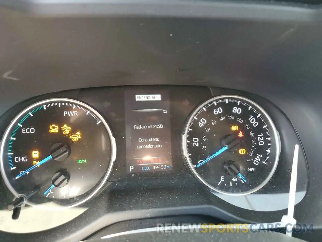 9 fotografías del automóvil dañado 4T3B6RFV6MU014338 TOYOTA RAV4 2021