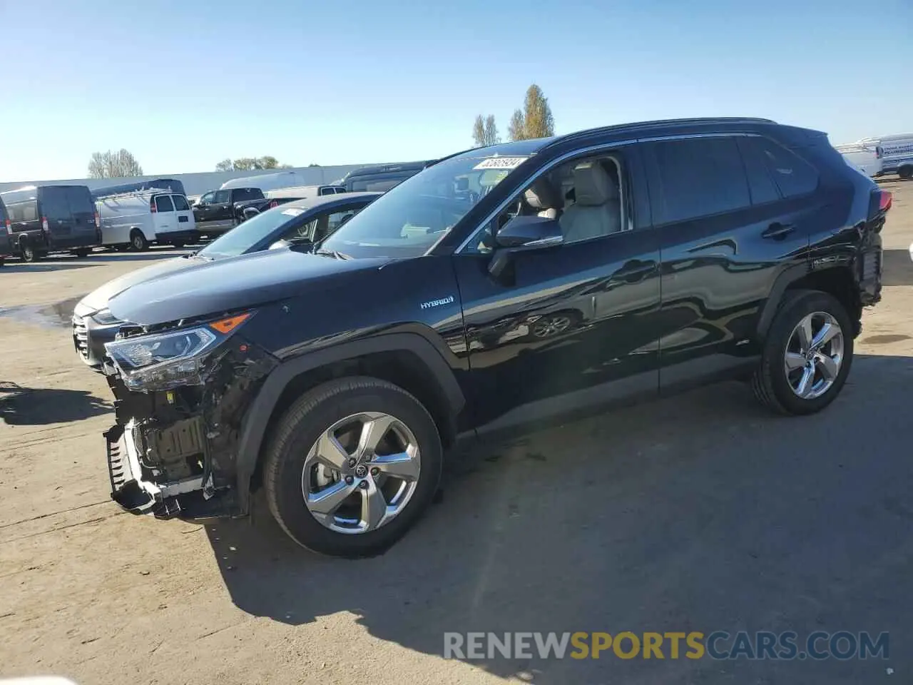 1 fotografías del automóvil dañado 4T3B6RFV7MU036459 TOYOTA RAV4 2021