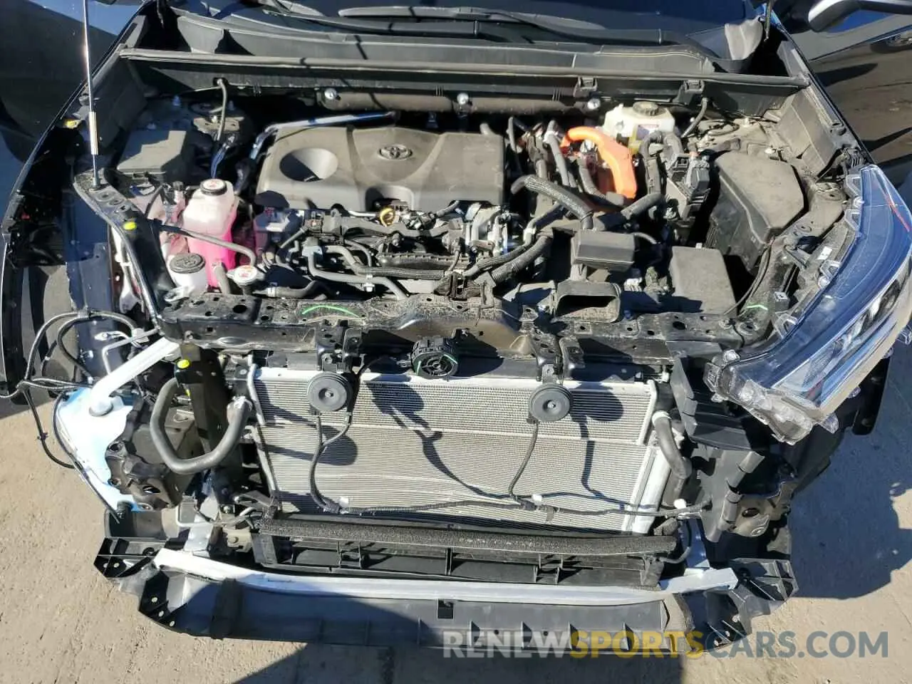 11 fotografías del automóvil dañado 4T3B6RFV7MU036459 TOYOTA RAV4 2021