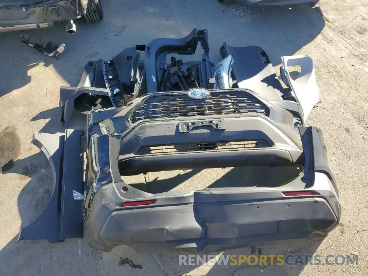12 fotografías del automóvil dañado 4T3B6RFV7MU036459 TOYOTA RAV4 2021