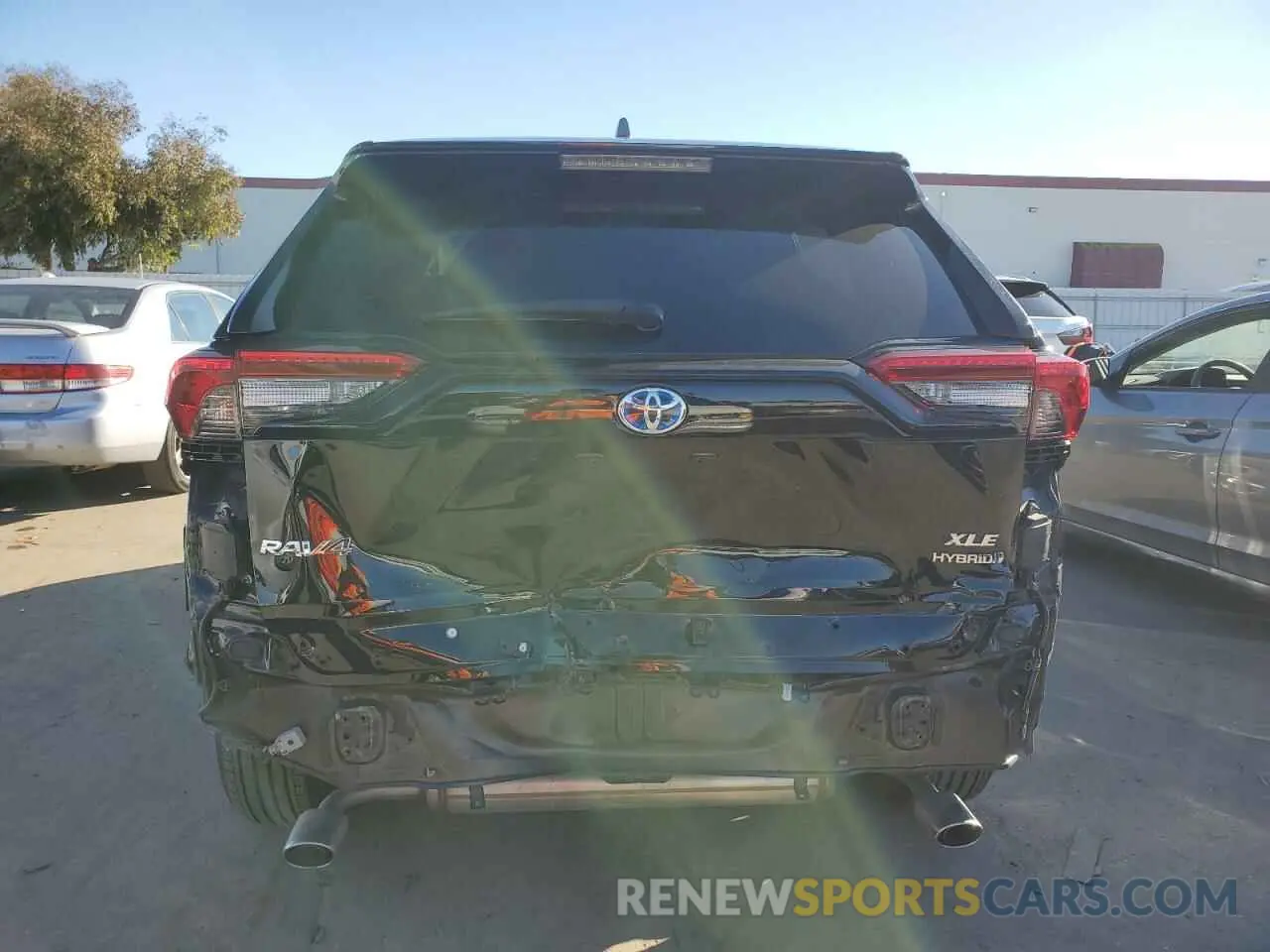 6 fotografías del automóvil dañado 4T3B6RFV7MU036459 TOYOTA RAV4 2021