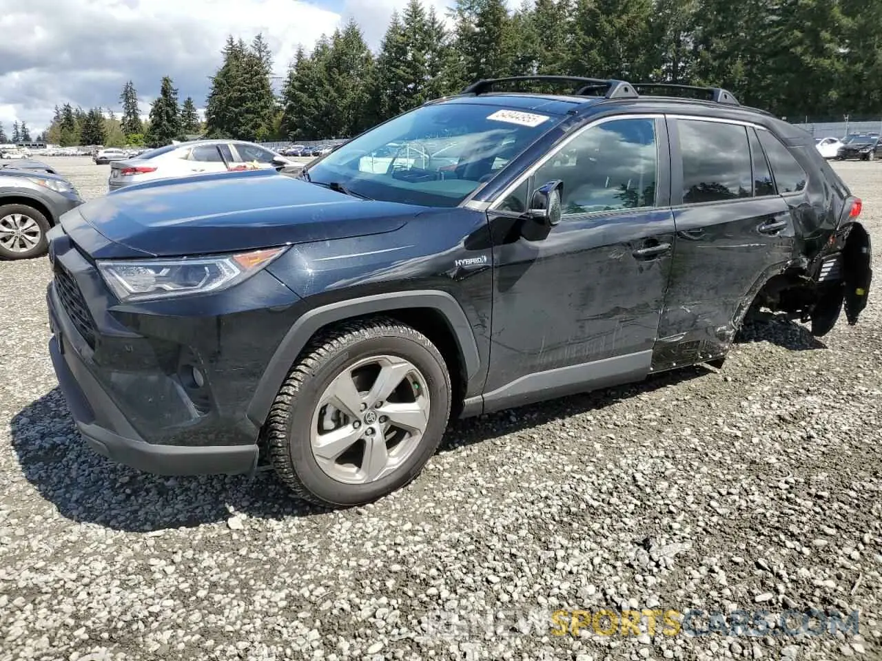 1 fotografías del automóvil dañado 4T3B6RFV7MU057117 TOYOTA RAV4 2021