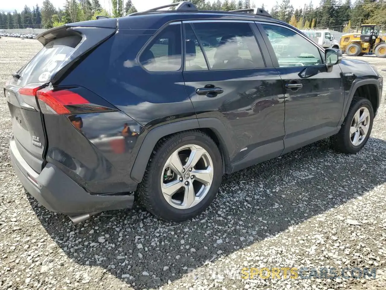 3 fotografías del automóvil dañado 4T3B6RFV7MU057117 TOYOTA RAV4 2021