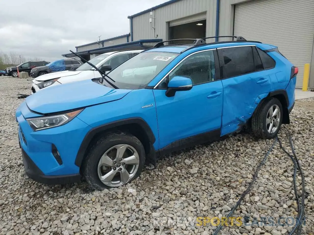 1 fotografías del automóvil dañado 4T3B6RFV9MU052971 TOYOTA RAV4 2021
