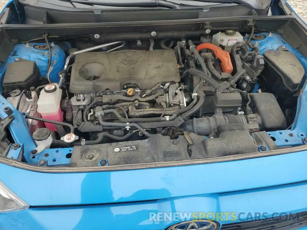 12 fotografías del automóvil dañado 4T3B6RFV9MU052971 TOYOTA RAV4 2021