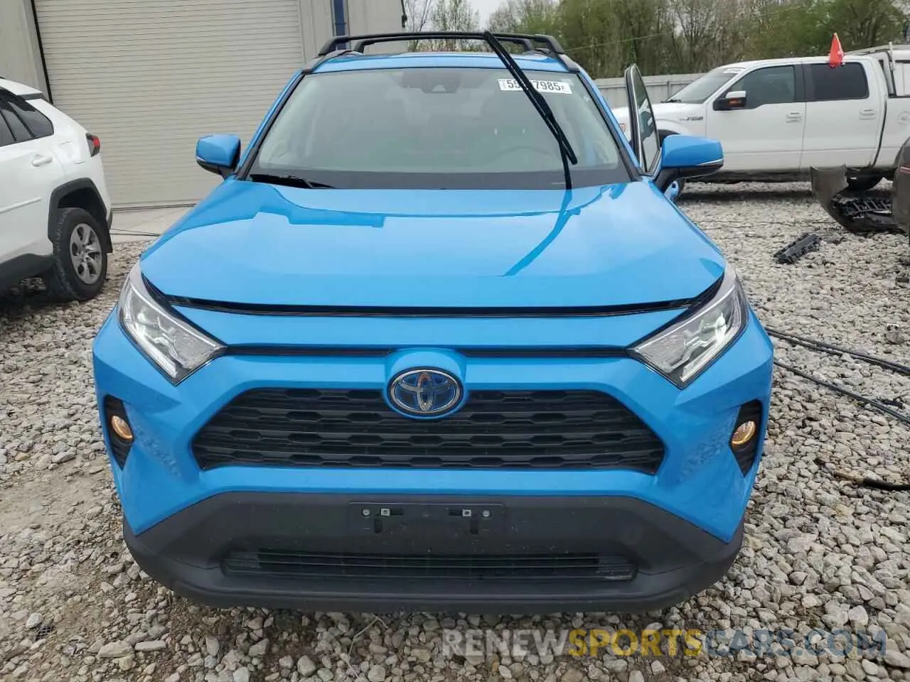 5 fotografías del automóvil dañado 4T3B6RFV9MU052971 TOYOTA RAV4 2021