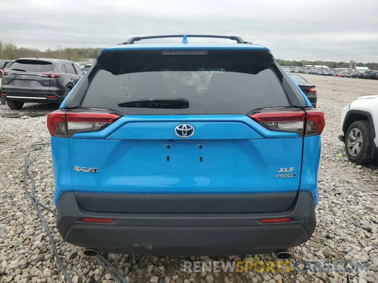 6 fotografías del automóvil dañado 4T3B6RFV9MU052971 TOYOTA RAV4 2021