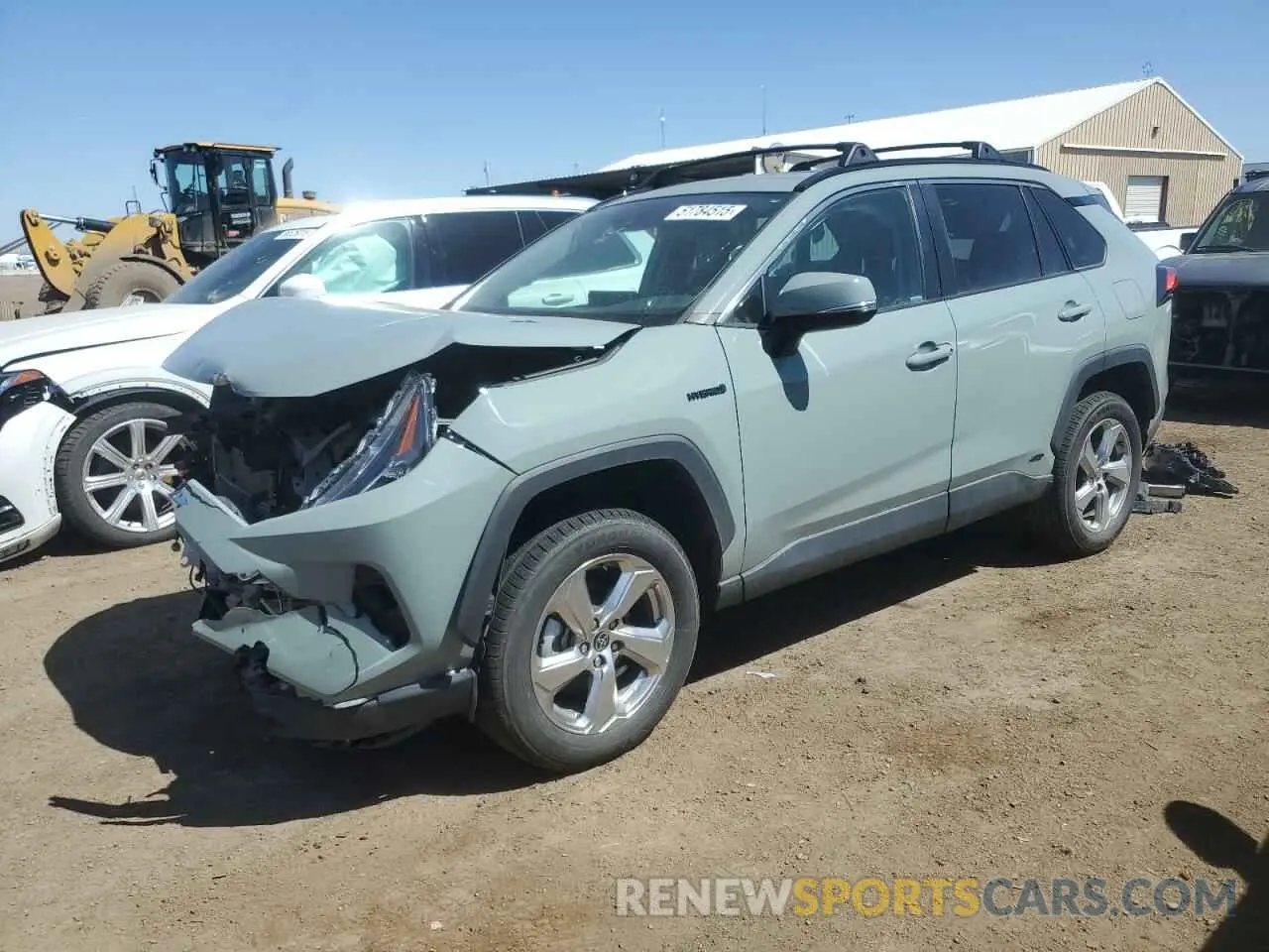 1 fotografías del automóvil dañado 4T3B6RFVXMU032633 TOYOTA RAV4 2021