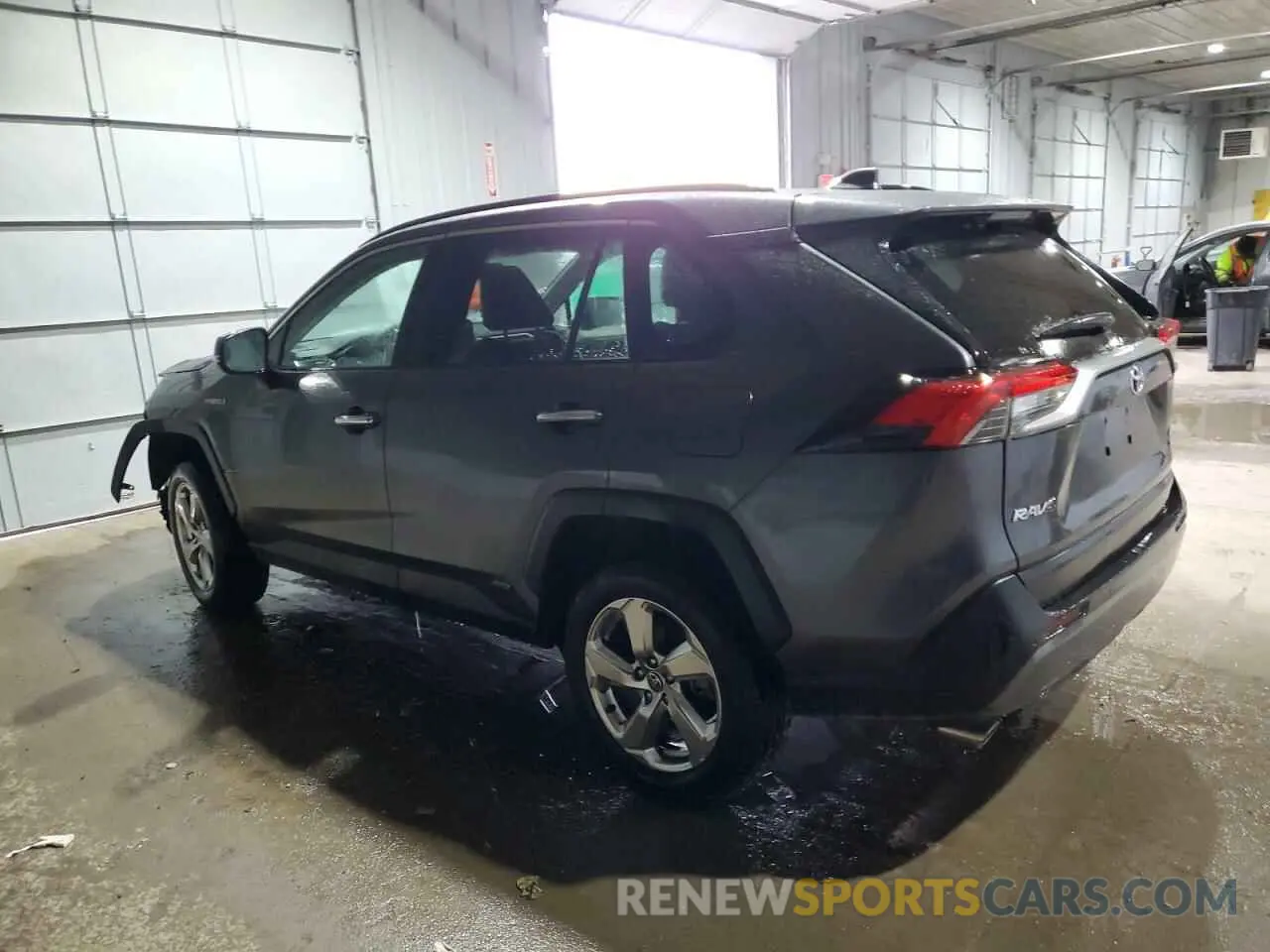 2 fotografías del automóvil dañado 4T3D6RFV0MU036876 TOYOTA RAV4 2021