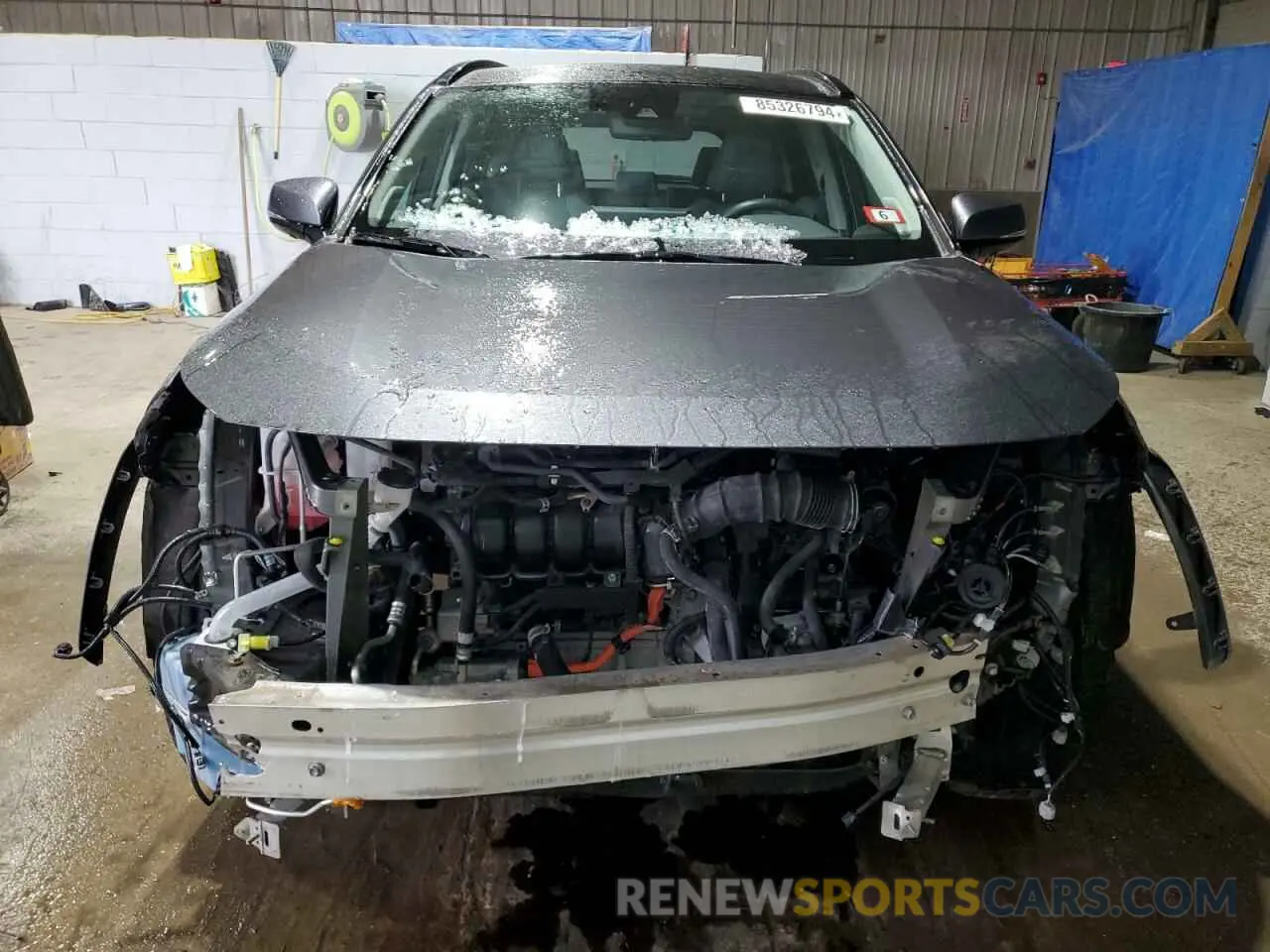 5 fotografías del automóvil dañado 4T3D6RFV0MU036876 TOYOTA RAV4 2021