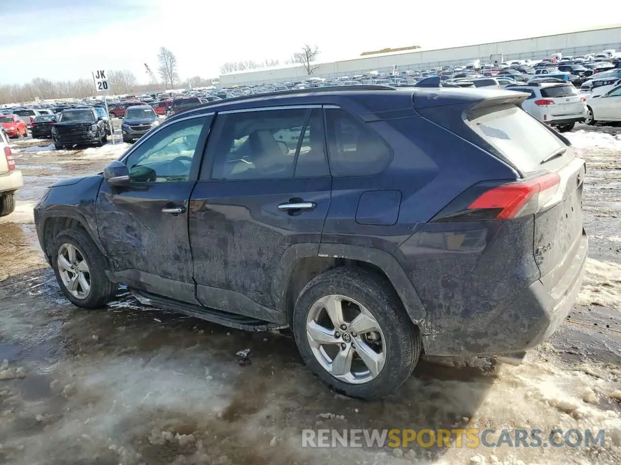 2 fotografías del automóvil dañado 4T3D6RFV1MU036269 TOYOTA RAV4 2021