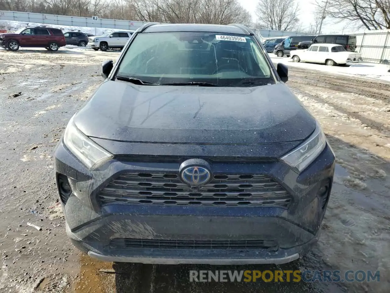 5 fotografías del automóvil dañado 4T3D6RFV1MU036269 TOYOTA RAV4 2021