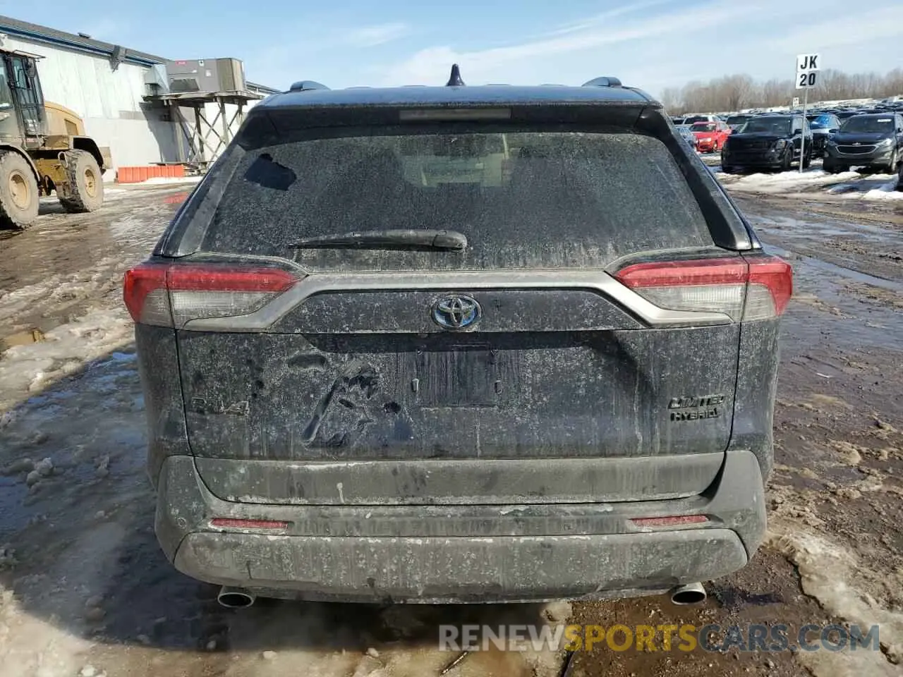 6 fotografías del automóvil dañado 4T3D6RFV1MU036269 TOYOTA RAV4 2021