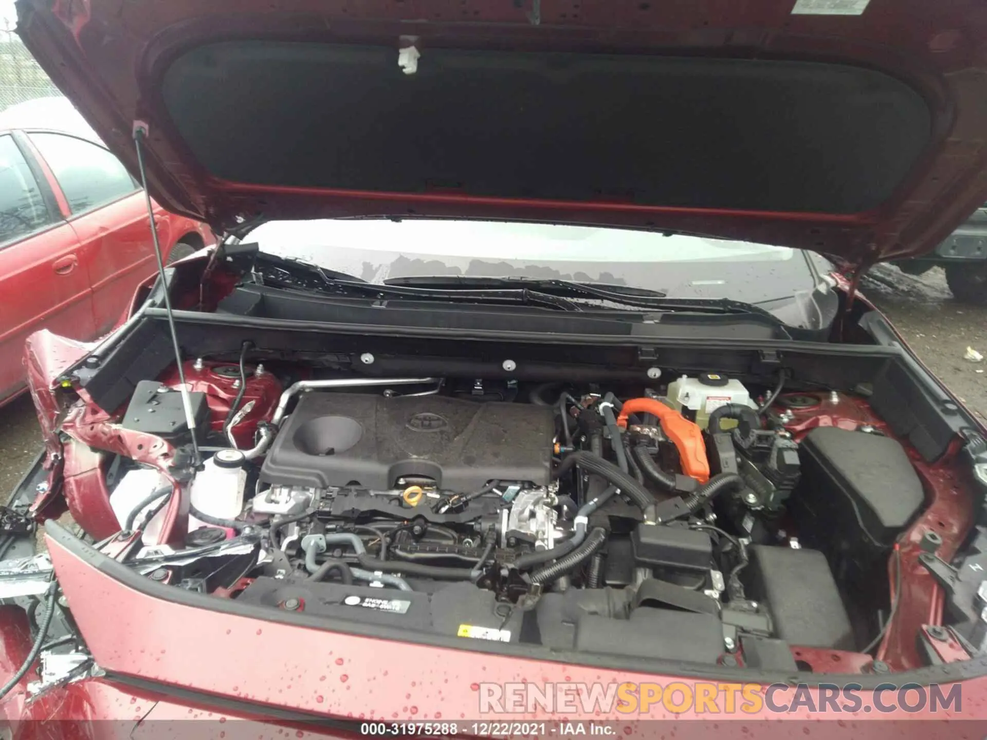10 fotografías del automóvil dañado 4T3D6RFV2MU037494 TOYOTA RAV4 2021