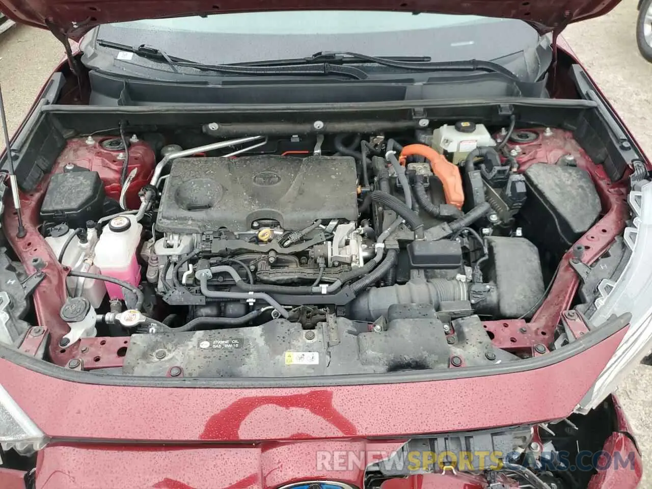12 fotografías del automóvil dañado 4T3D6RFV2MU037964 TOYOTA RAV4 2021