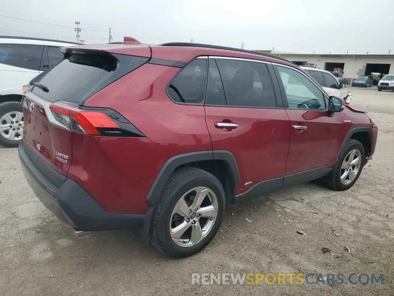 3 fotografías del automóvil dañado 4T3D6RFV2MU037964 TOYOTA RAV4 2021