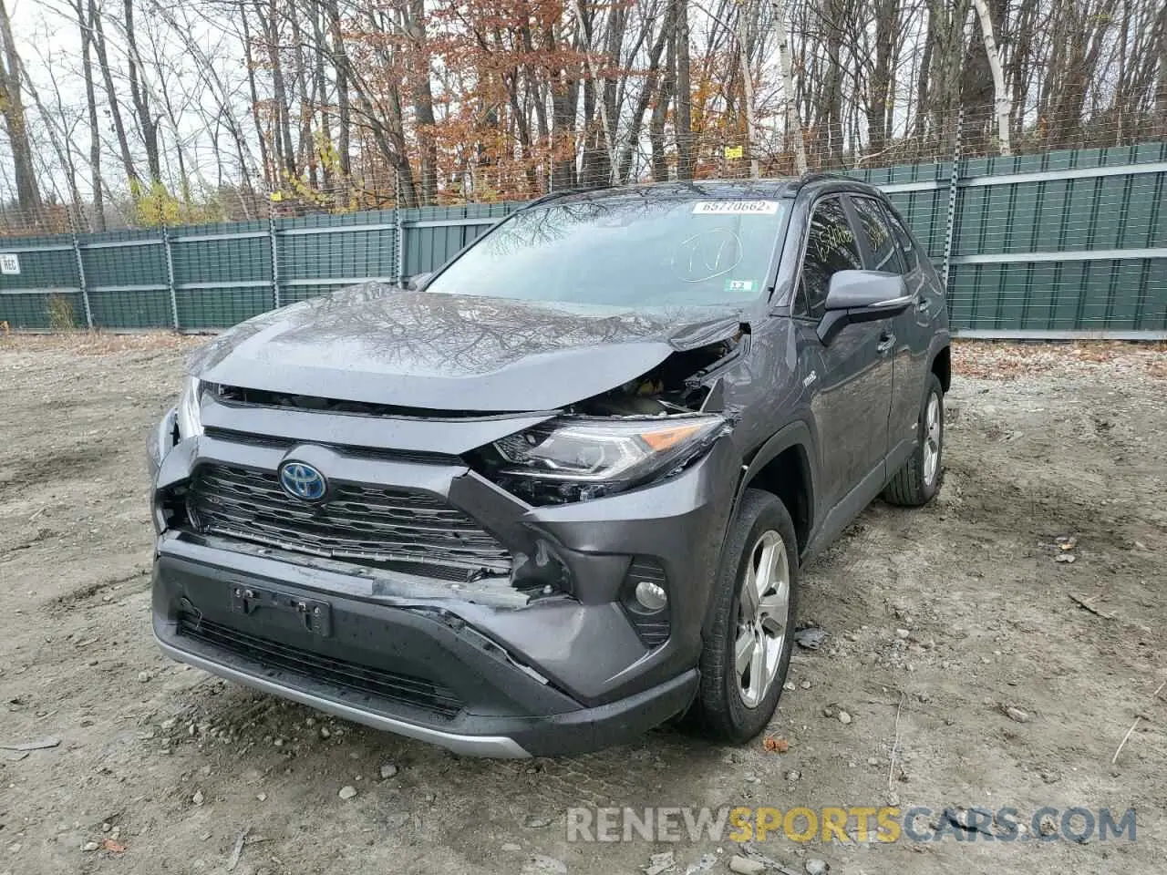 2 fotografías del automóvil dañado 4T3D6RFV2MU052593 TOYOTA RAV4 2021