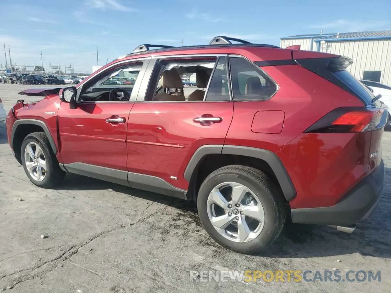 2 fotografías del automóvil dañado 4T3D6RFV3MU032787 TOYOTA RAV4 2021