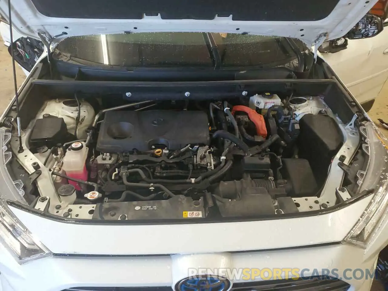 12 fotografías del automóvil dañado 4T3D6RFV4MU023404 TOYOTA RAV4 2021