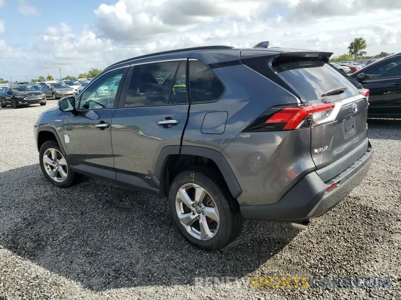 2 fotografías del automóvil dañado 4T3D6RFV4MU040252 TOYOTA RAV4 2021