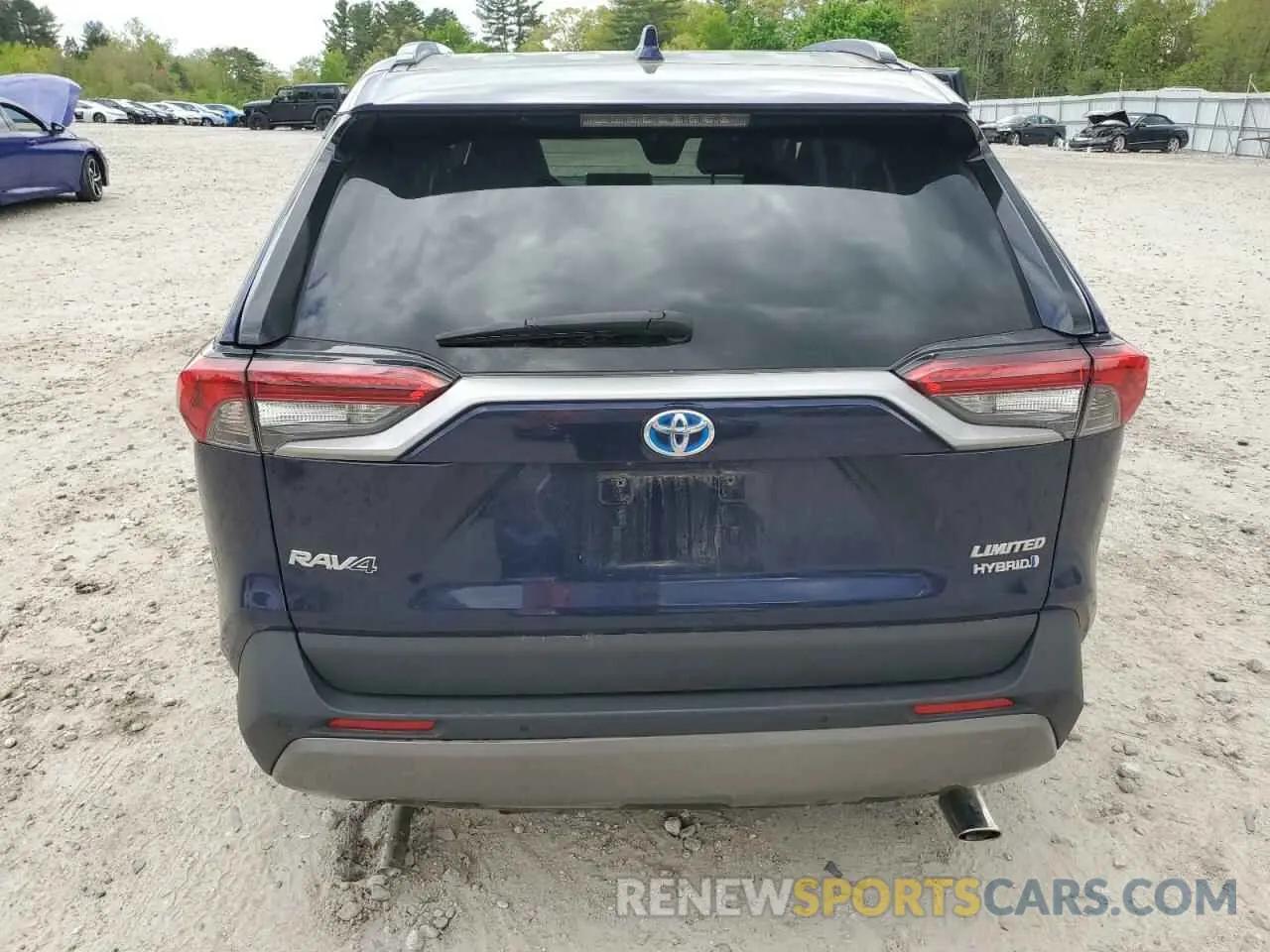 6 fotografías del automóvil dañado 4T3D6RFV9MU045754 TOYOTA RAV4 2021