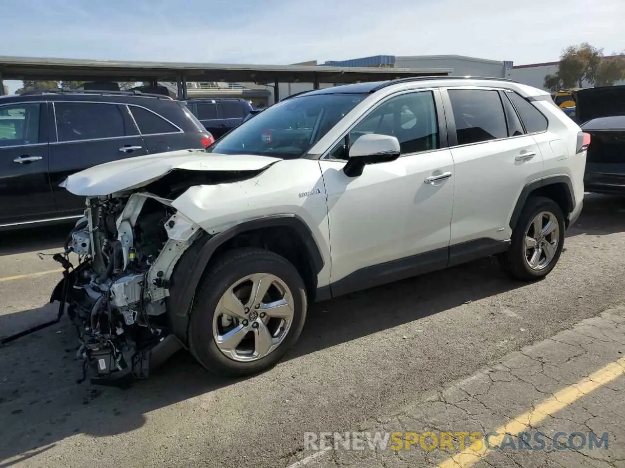 1 fotografías del automóvil dañado 4T3D6RFVXMU056147 TOYOTA RAV4 2021