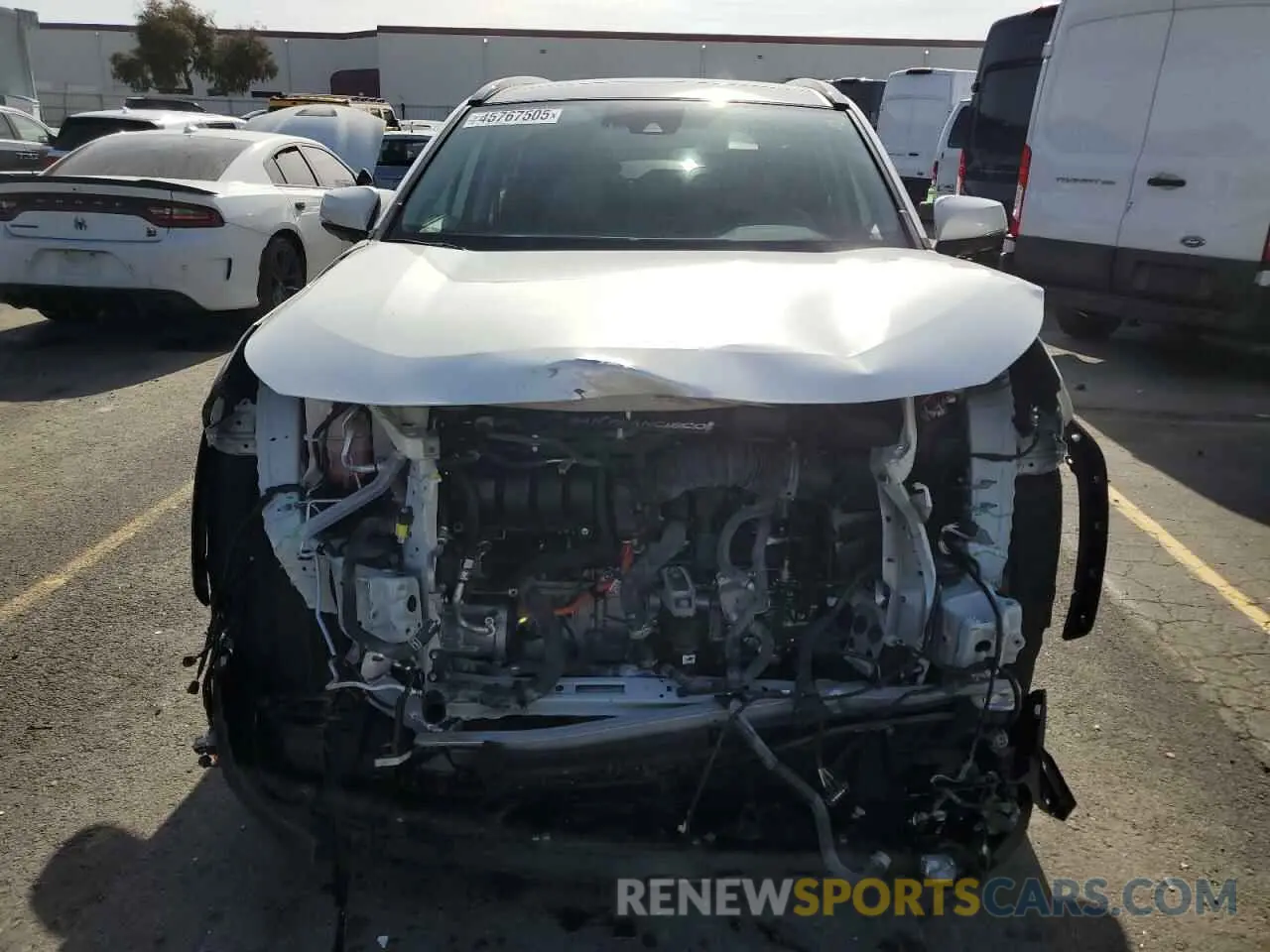 5 fotografías del automóvil dañado 4T3D6RFVXMU056147 TOYOTA RAV4 2021