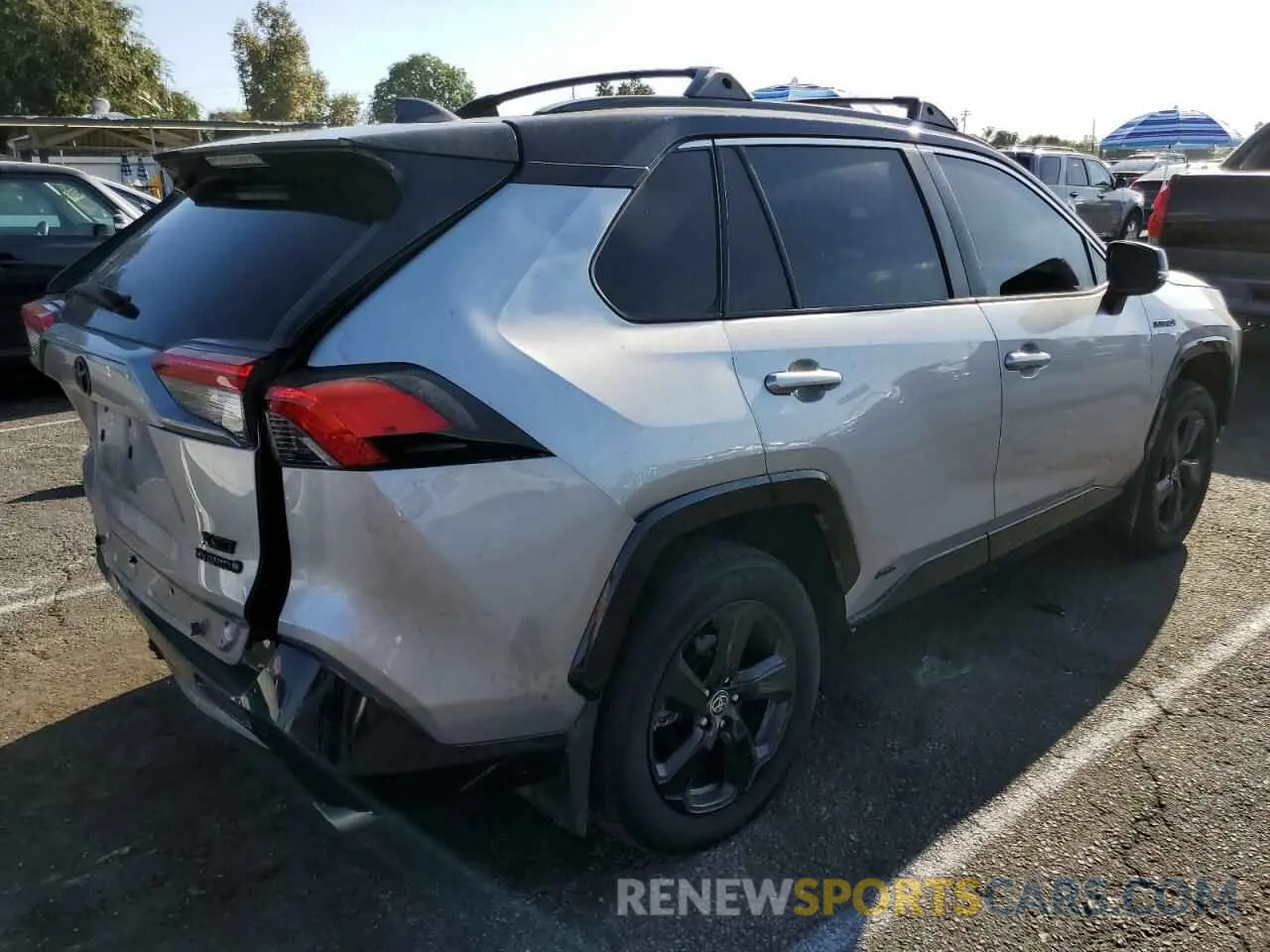 3 fotografías del automóvil dañado 4T3E6RFV0MU059644 TOYOTA RAV4 2021